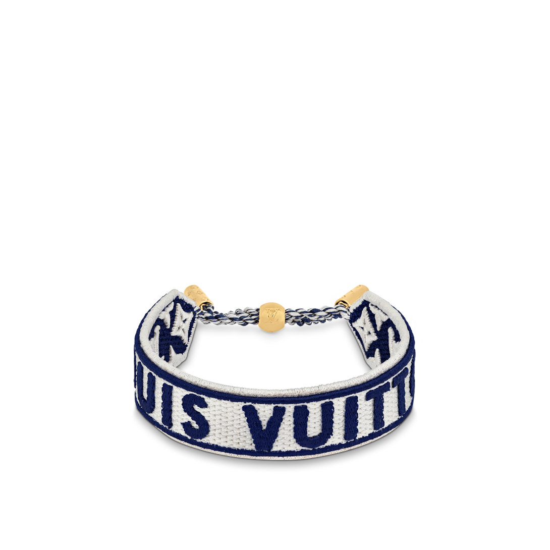 Louis vuitton store blue bracelet